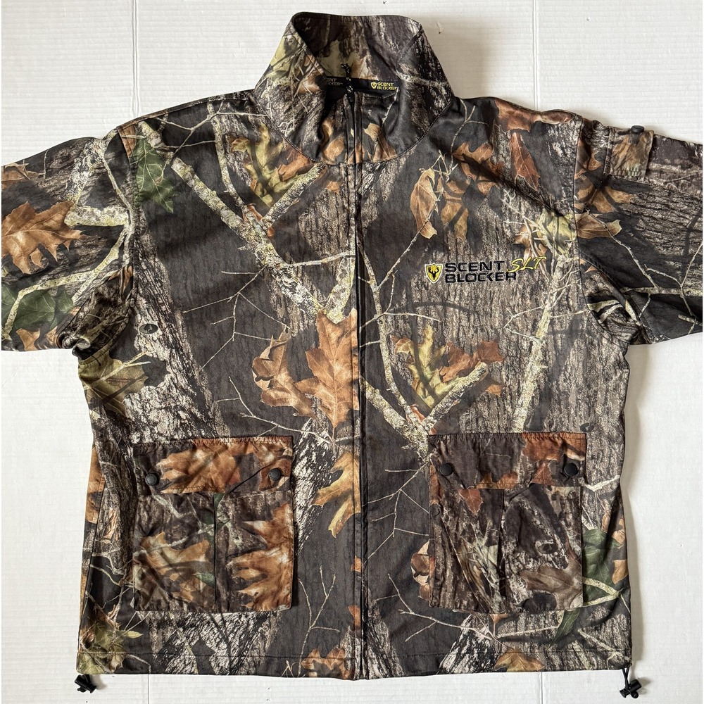 SCENT BLOCKER SLT - Men's‎ SCENTEK Camo Hunting Jacket - Size X-Large - XL